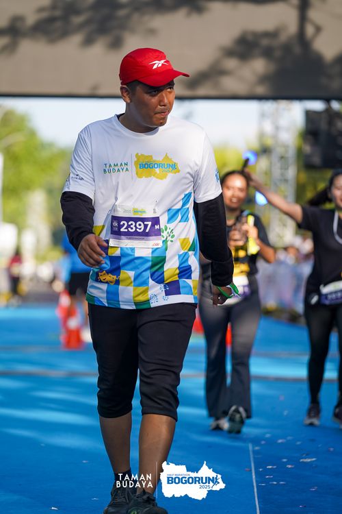 Race photo from Taman Budaya x BOGORUN 2025