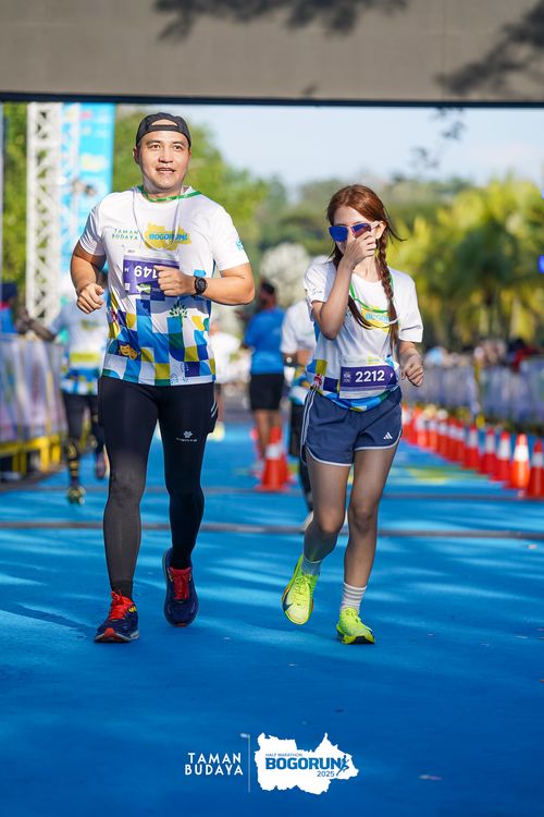 Race photo from Taman Budaya x BOGORUN 2025