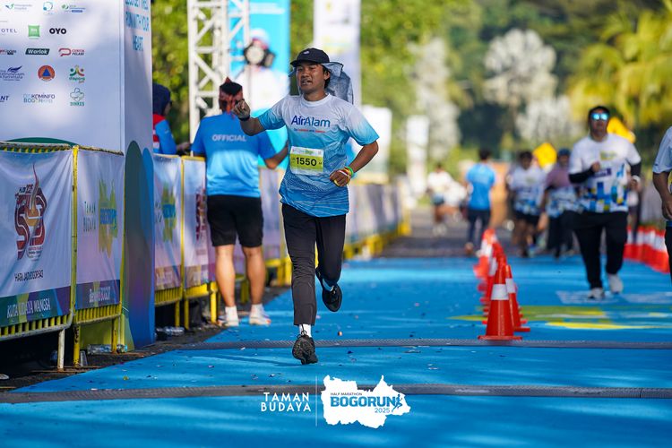 Race photo from Taman Budaya x BOGORUN 2025