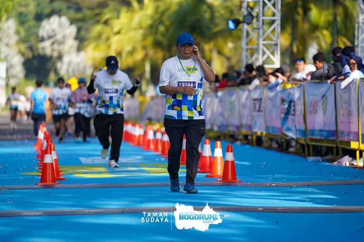 Race photo from Taman Budaya x BOGORUN 2025