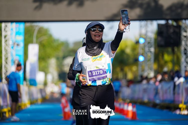 Race photo from Taman Budaya x BOGORUN 2025