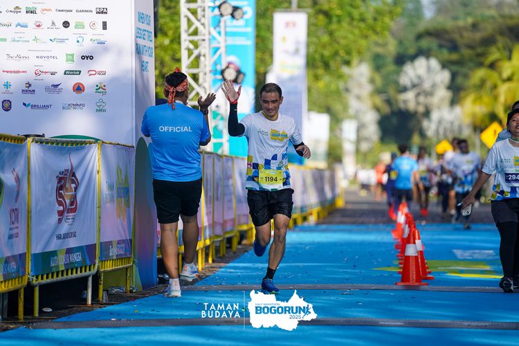 Race photo from Taman Budaya x BOGORUN 2025