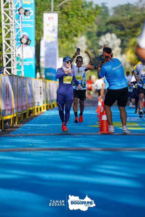Race photo from Taman Budaya x BOGORUN 2025