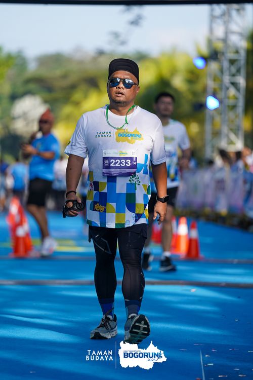 Race photo from Taman Budaya x BOGORUN 2025