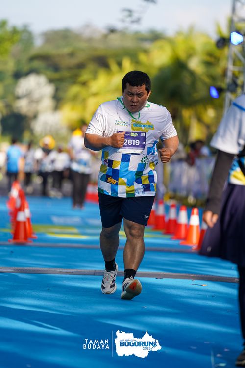 Race photo from Taman Budaya x BOGORUN 2025