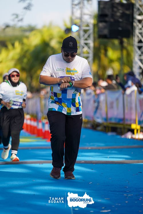 Race photo from Taman Budaya x BOGORUN 2025