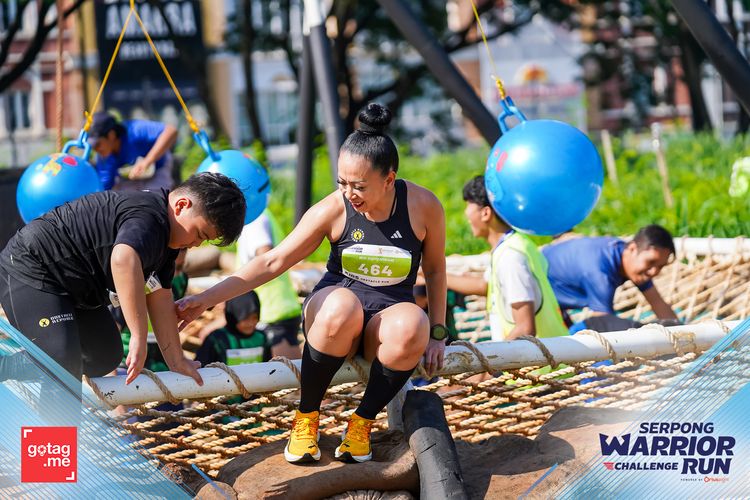 Race photo from SERPONG WARRIOR CHALLENGE RUN