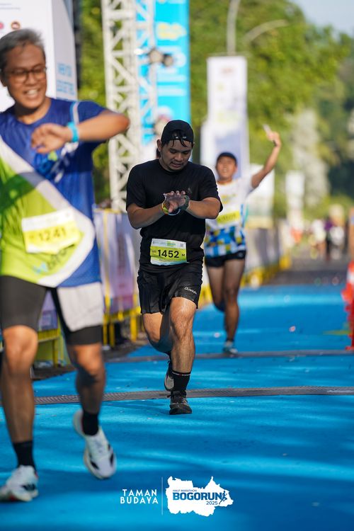 Race photo from Taman Budaya x BOGORUN 2025