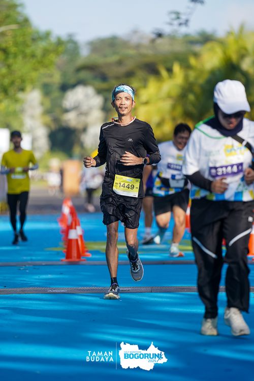Race photo from Taman Budaya x BOGORUN 2025