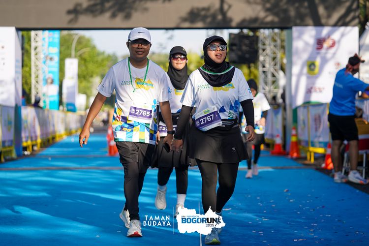 Race photo from Taman Budaya x BOGORUN 2025