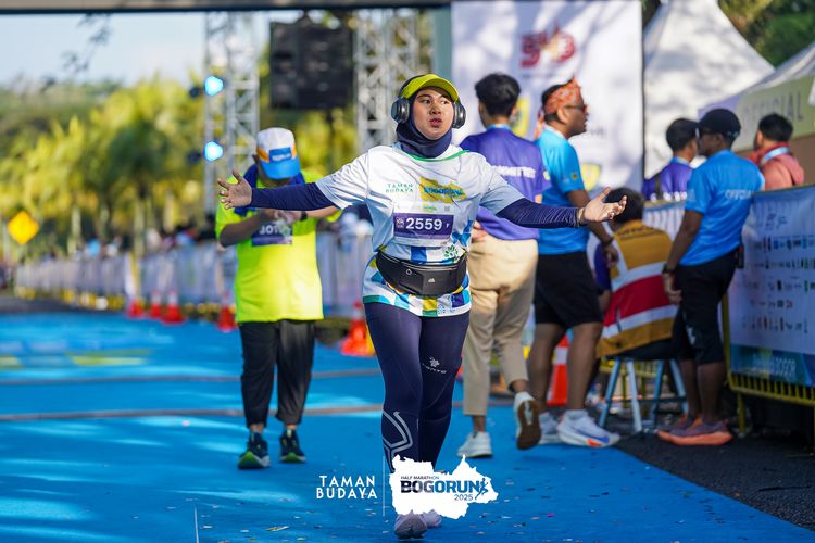 Race photo from Taman Budaya x BOGORUN 2025