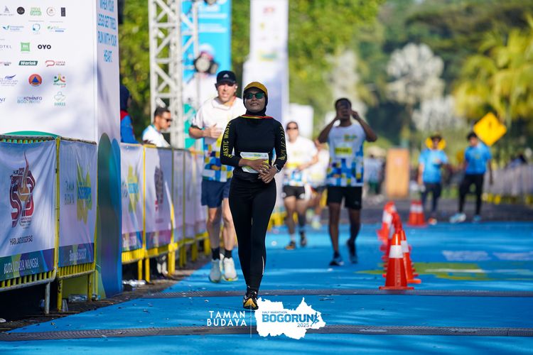 Race photo from Taman Budaya x BOGORUN 2025