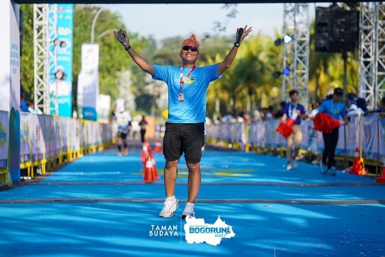 Race photo from Taman Budaya x BOGORUN 2025