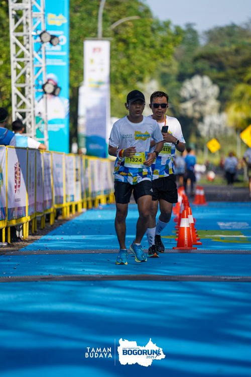 Race photo from Taman Budaya x BOGORUN 2025