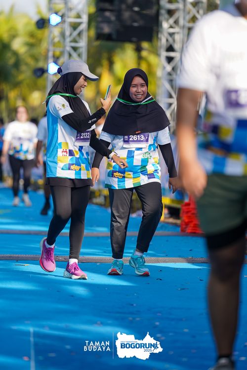 Race photo from Taman Budaya x BOGORUN 2025
