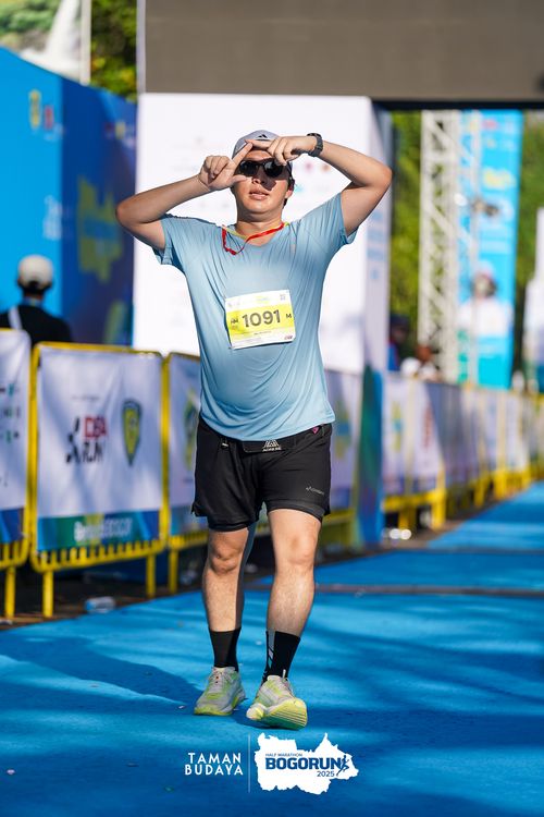 Race photo from Taman Budaya x BOGORUN 2025