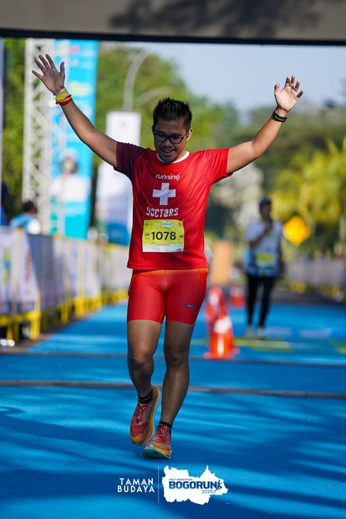 Race photo from Taman Budaya x BOGORUN 2025