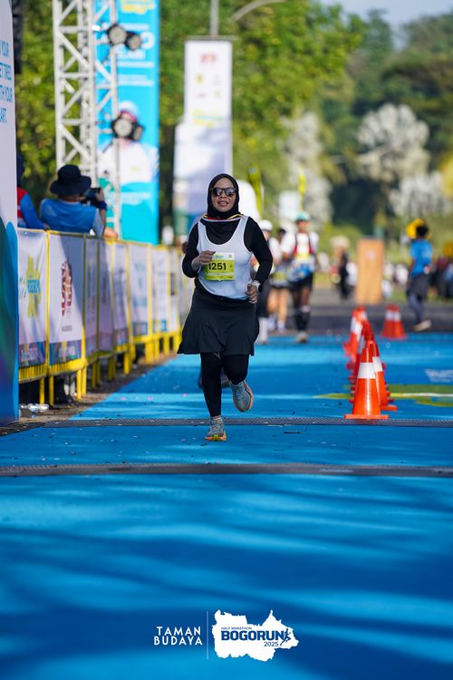 Race photo from Taman Budaya x BOGORUN 2025