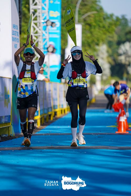 Race photo from Taman Budaya x BOGORUN 2025