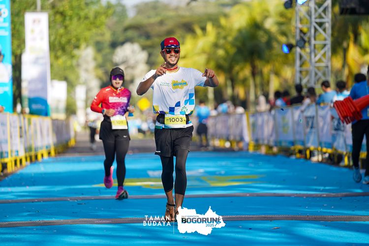 Race photo from Taman Budaya x BOGORUN 2025