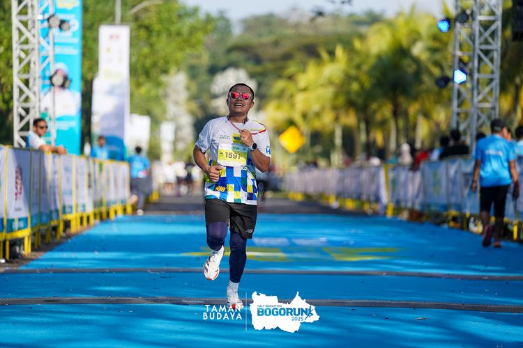 Race photo from Taman Budaya x BOGORUN 2025