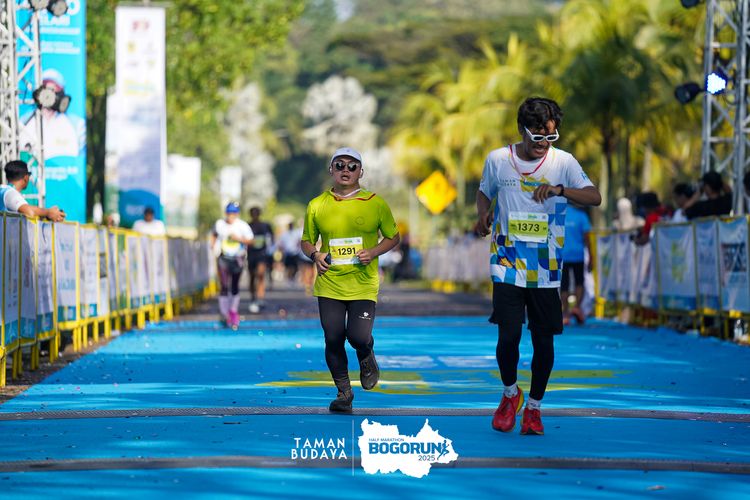 Race photo from Taman Budaya x BOGORUN 2025