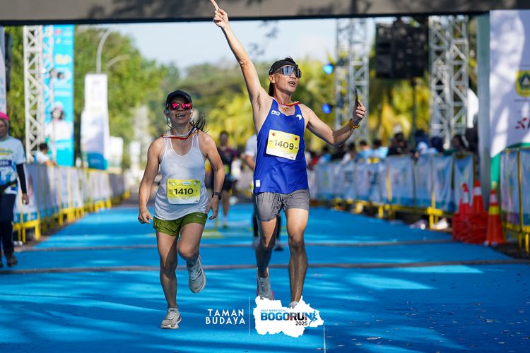 Race photo from Taman Budaya x BOGORUN 2025