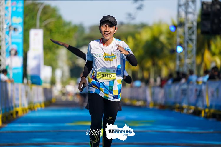 Race photo from Taman Budaya x BOGORUN 2025