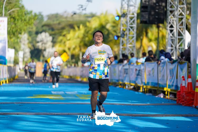 Race photo from Taman Budaya x BOGORUN 2025