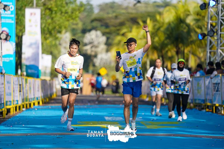 Race photo from Taman Budaya x BOGORUN 2025