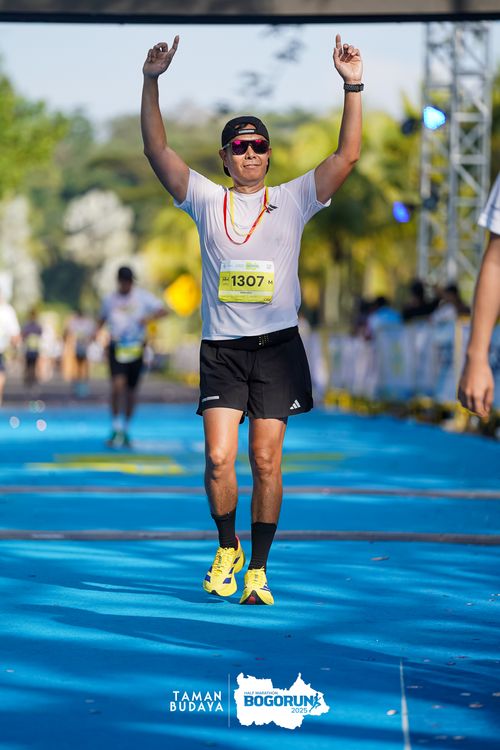 Race photo from Taman Budaya x BOGORUN 2025