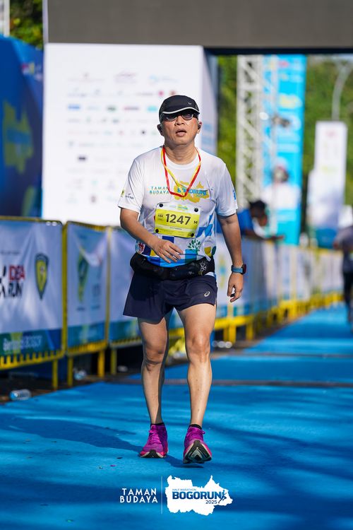 Race photo from Taman Budaya x BOGORUN 2025