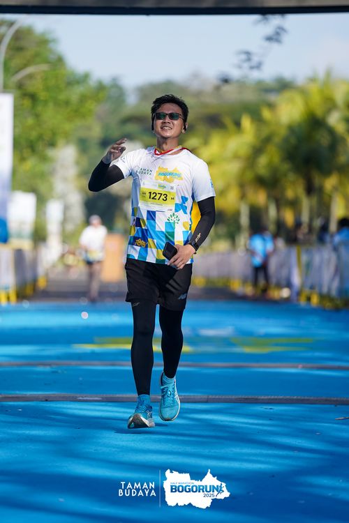 Race photo from Taman Budaya x BOGORUN 2025
