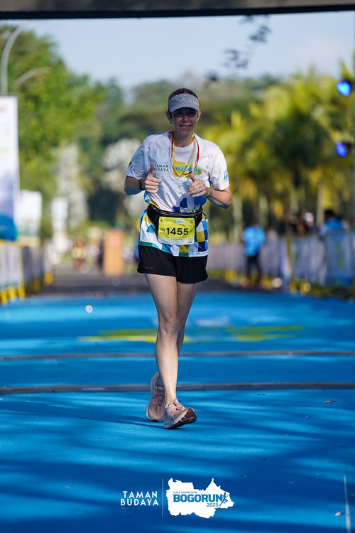 Race photo from Taman Budaya x BOGORUN 2025