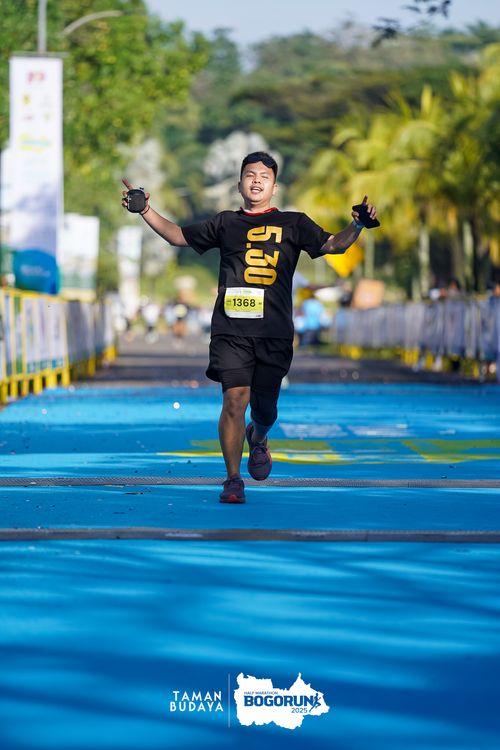 Race photo from Taman Budaya x BOGORUN 2025
