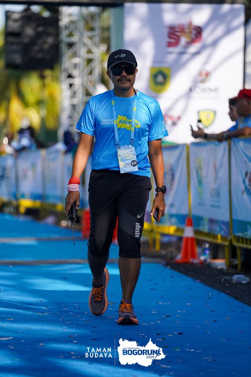 Race photo from Taman Budaya x BOGORUN 2025