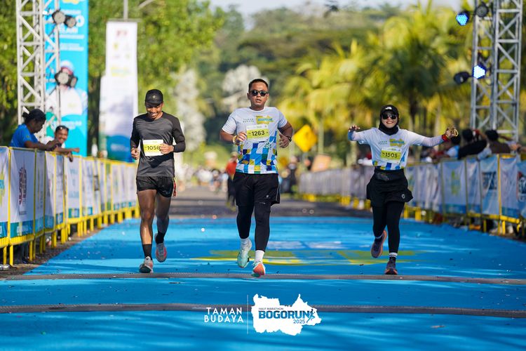 Race photo from Taman Budaya x BOGORUN 2025
