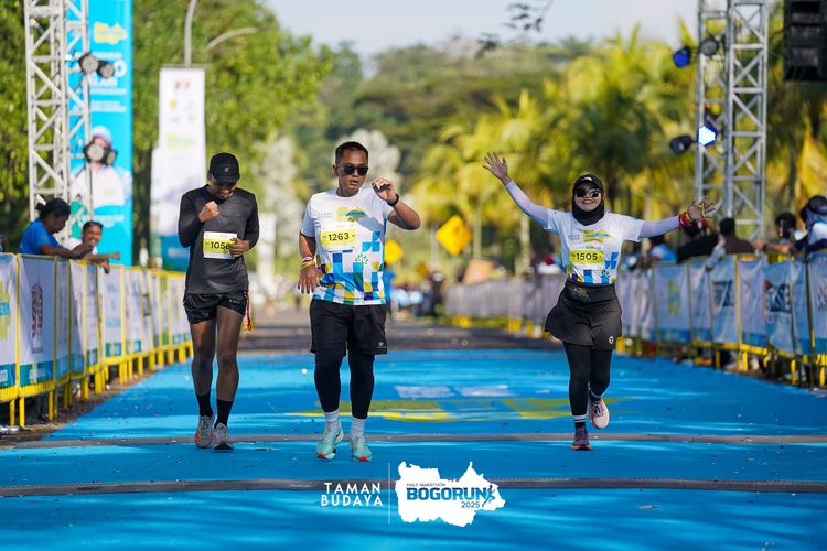 Race photo from Taman Budaya x BOGORUN 2025