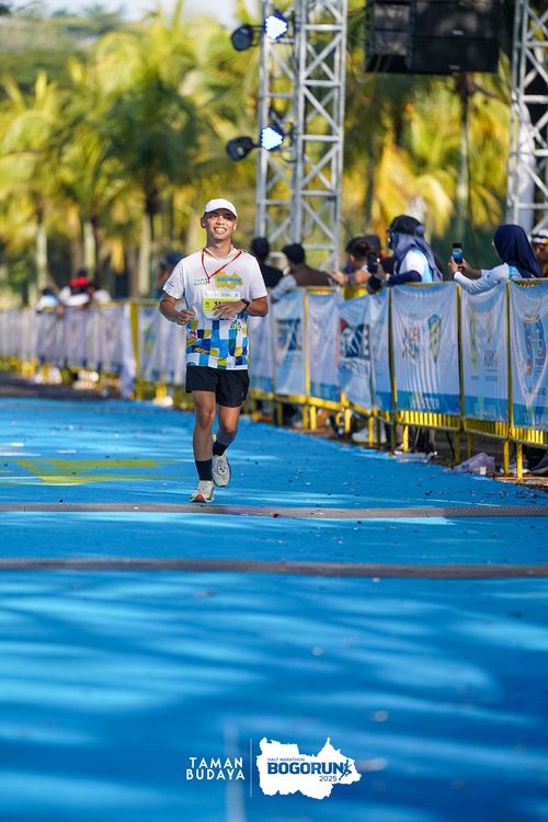 Race photo from Taman Budaya x BOGORUN 2025