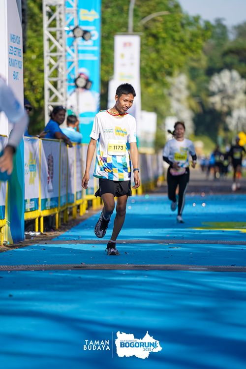 Race photo from Taman Budaya x BOGORUN 2025