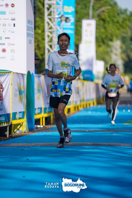 Race photo from Taman Budaya x BOGORUN 2025