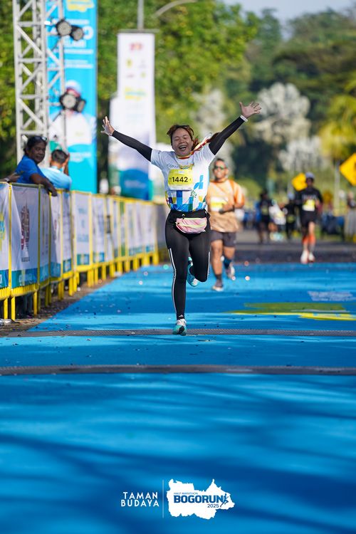 Race photo from Taman Budaya x BOGORUN 2025