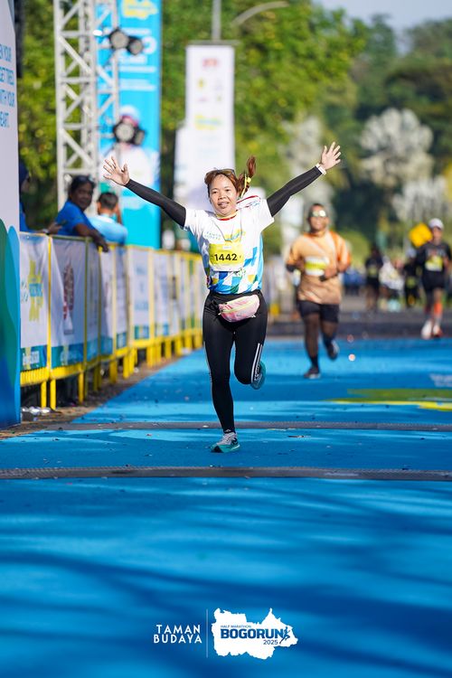 Race photo from Taman Budaya x BOGORUN 2025