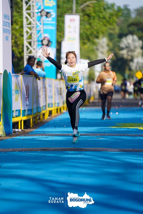 Race photo from Taman Budaya x BOGORUN 2025