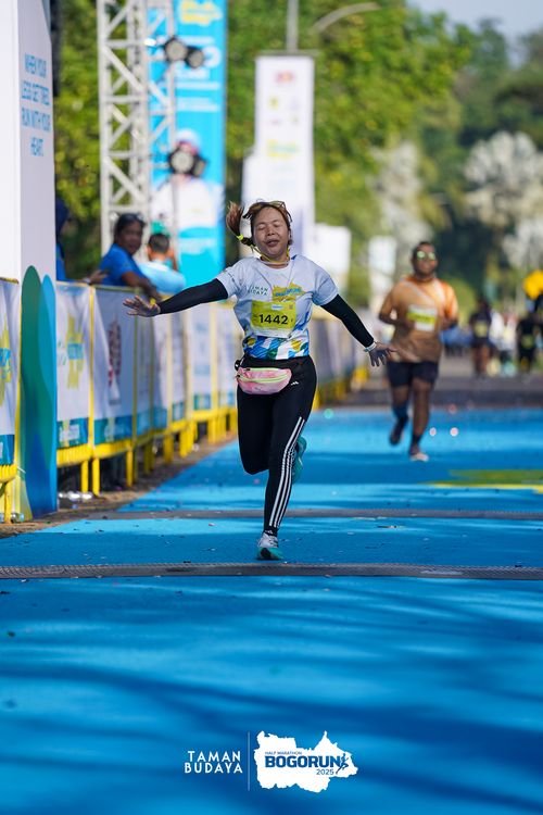 Race photo from Taman Budaya x BOGORUN 2025
