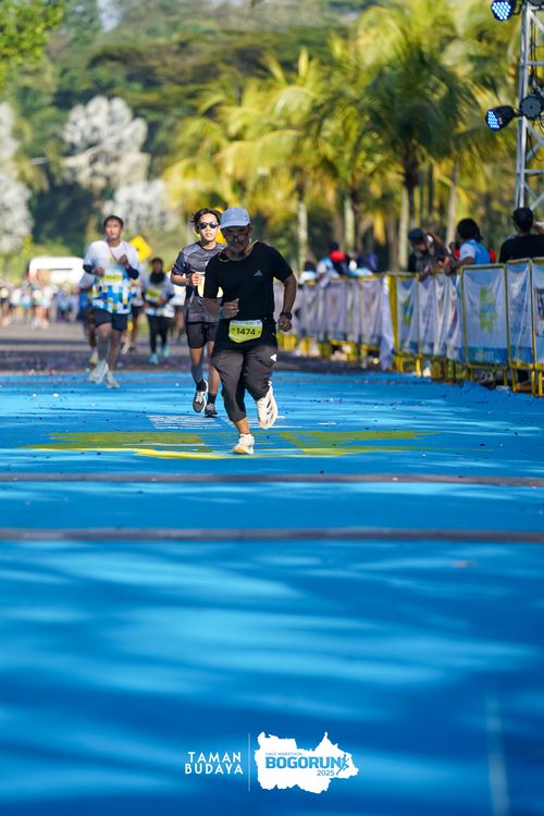 Race photo from Taman Budaya x BOGORUN 2025
