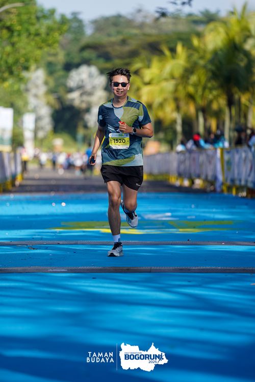 Race photo from Taman Budaya x BOGORUN 2025