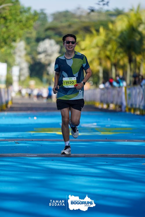 Race photo from Taman Budaya x BOGORUN 2025