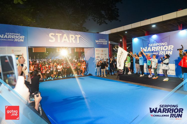 Race photo from SERPONG WARRIOR CHALLENGE RUN