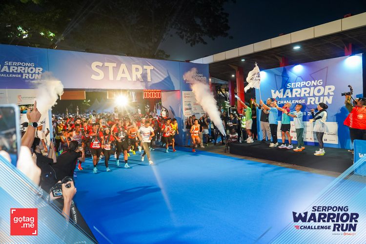 Race photo from SERPONG WARRIOR CHALLENGE RUN